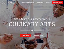 Tablet Screenshot of culinard.com
